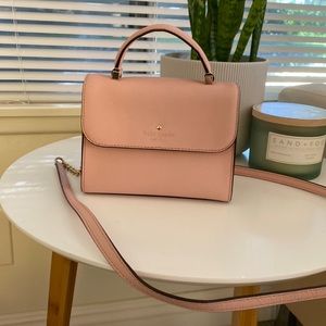 kate spade light pink small shoulder crossbody bag